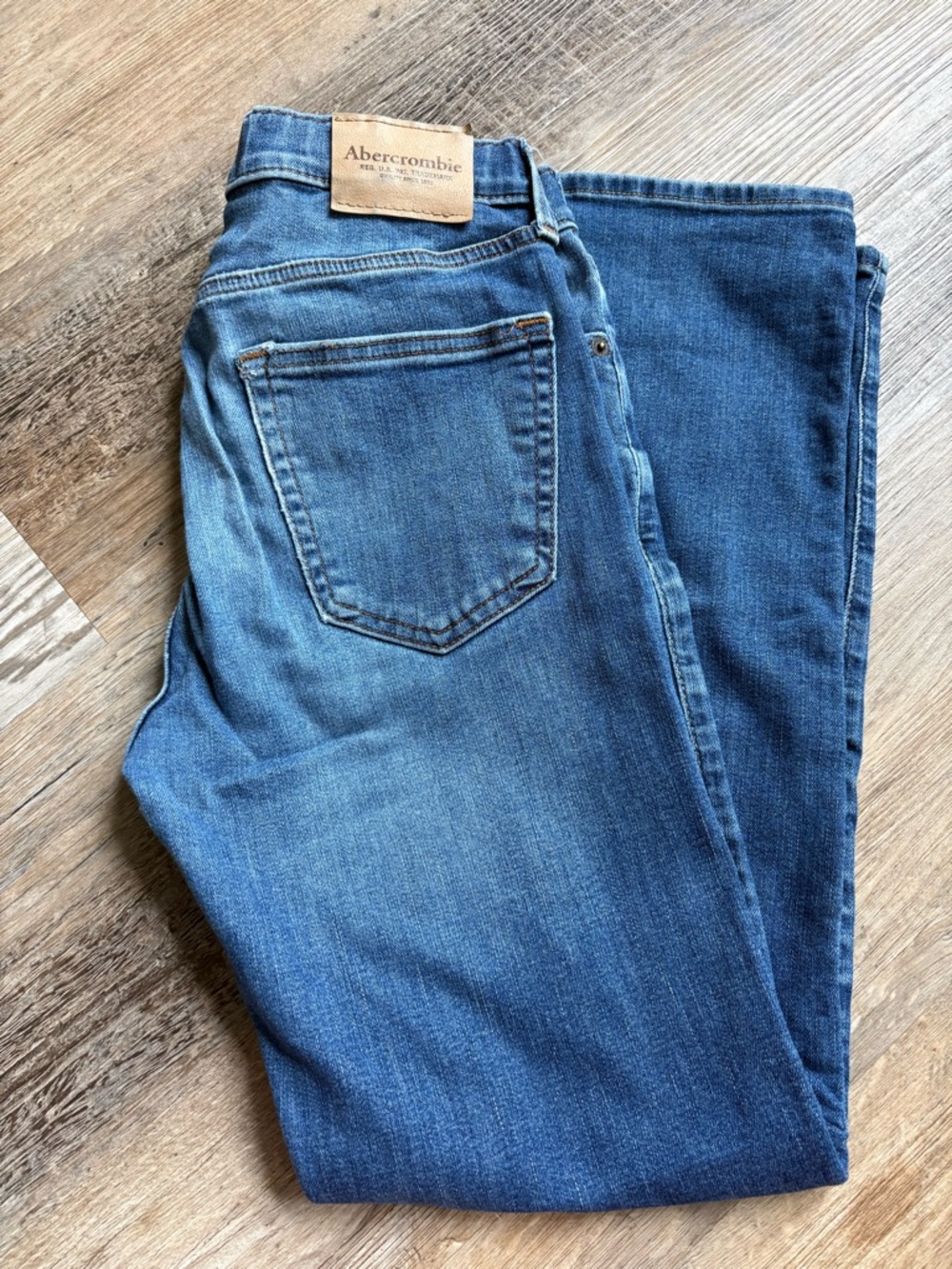 Boys abercrombie kids Medium Blue Denim Jeans